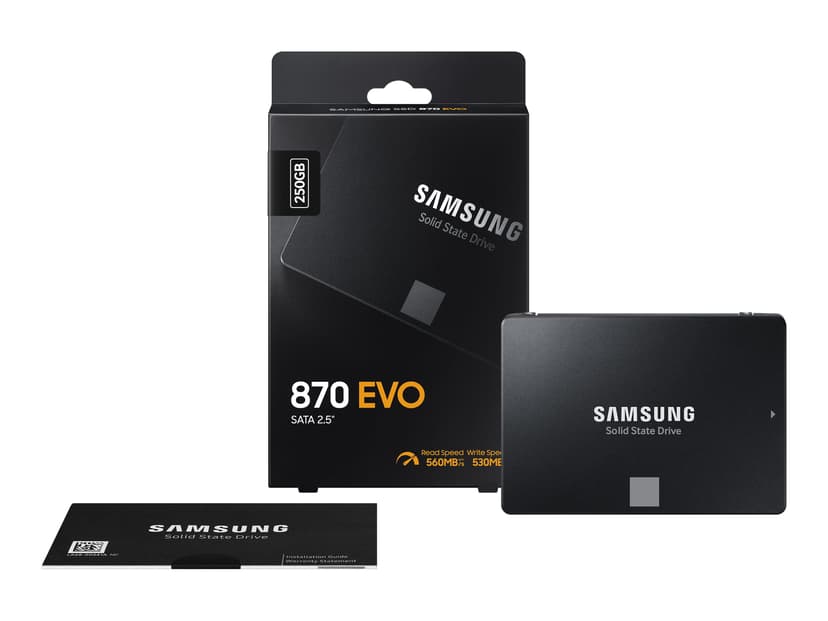 Samsung 870 EVO SSD 250GB 2.5" SATA-600