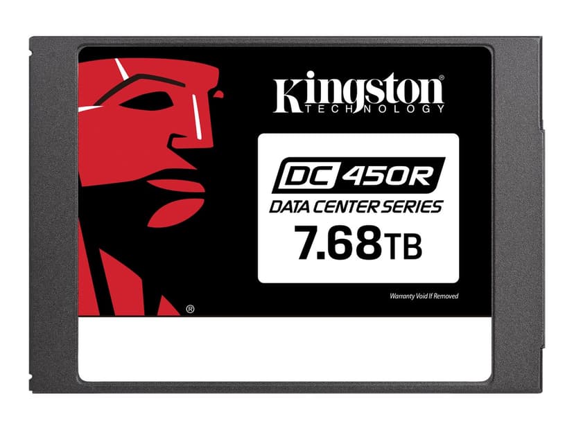 Kingston Data Center DC450R SSD-levy 7680GB 2.5" Serial ATA-600