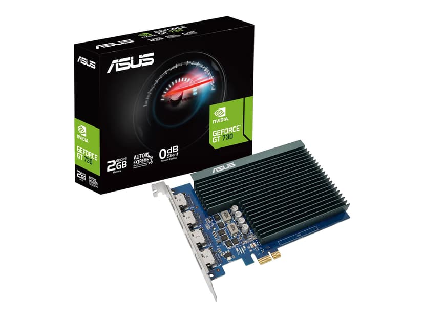 ASUS Geforce GT 730 Silent 2GB Näytönohjain