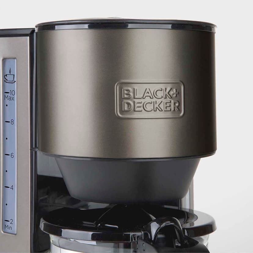 Black & Decker Kahvinkeitin LCD-ajastimella 1000 W
