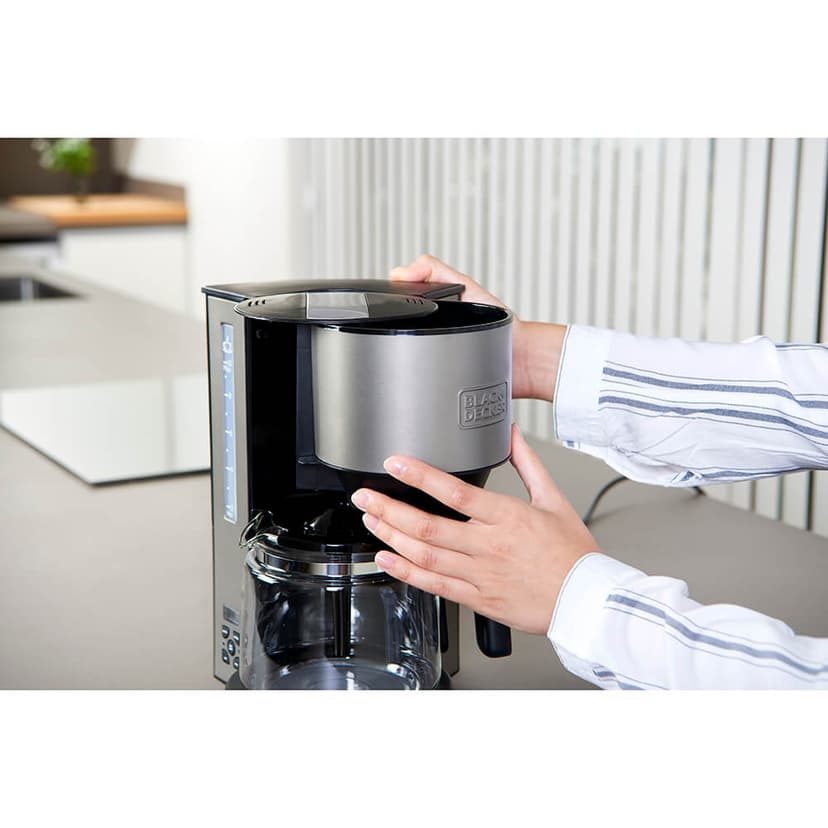 Stevig toernooi Patois Black & Decker Koffiezetapparaat LCD Timer 1000 W | Dustin.nl