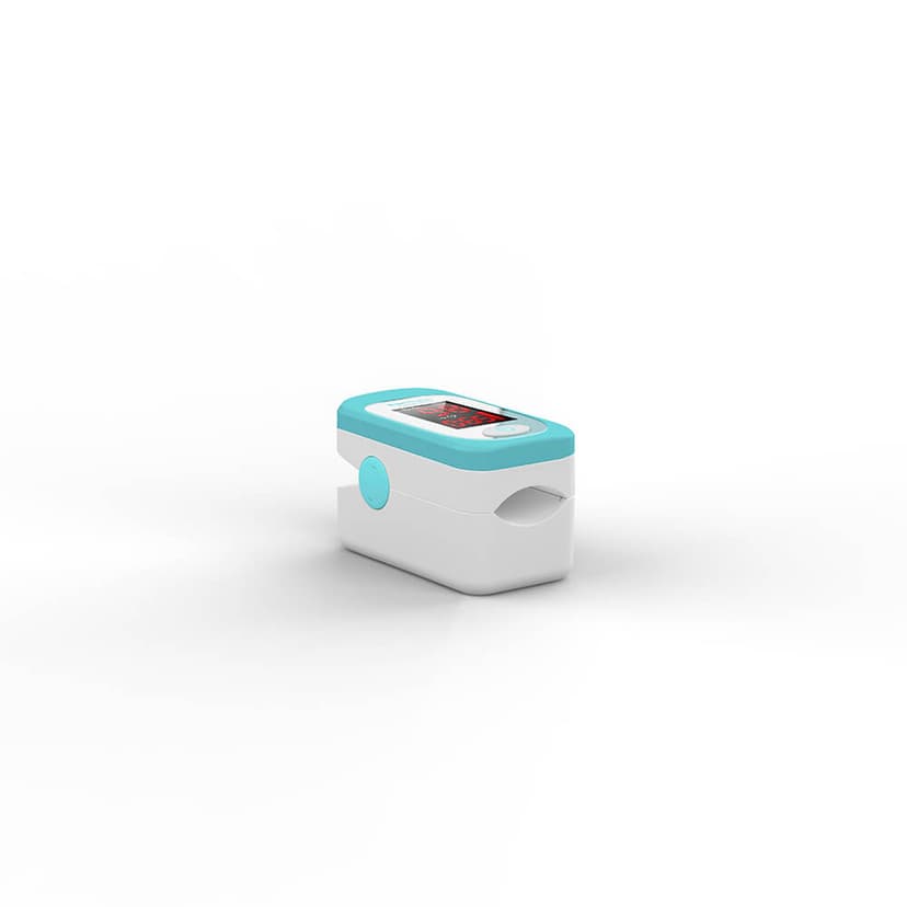 TAURUS Fingertopps Pulsoksymeter Rhythm Hvit