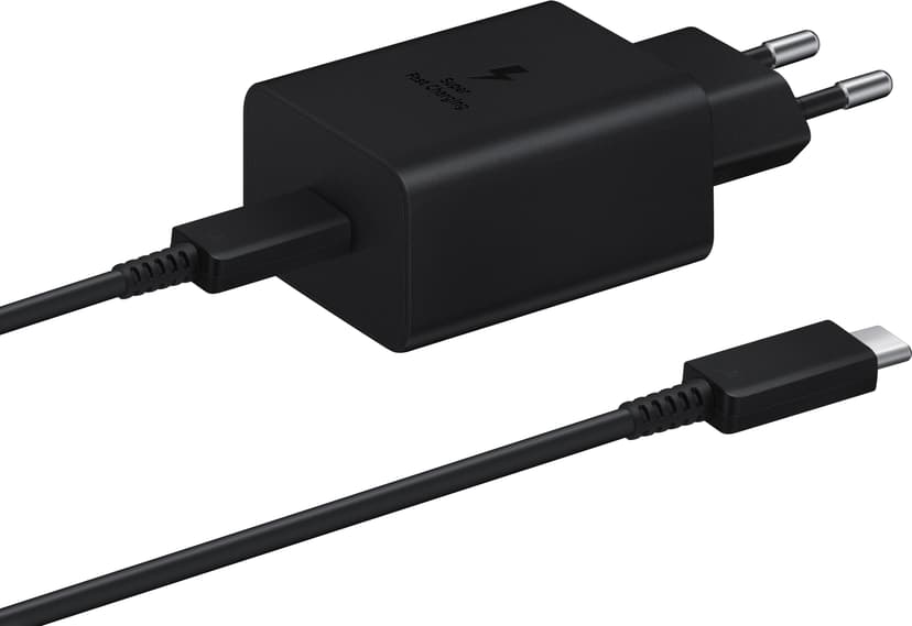 Samsung EP-T4510 Power Adapter 45W with 5A USB-C Cable Sort