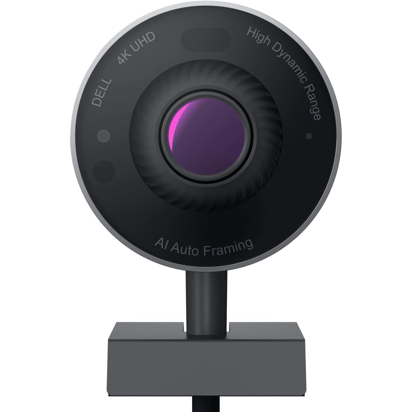 Dell Ultrasharp 4K HDR Webcam USB Webbkamera Svart