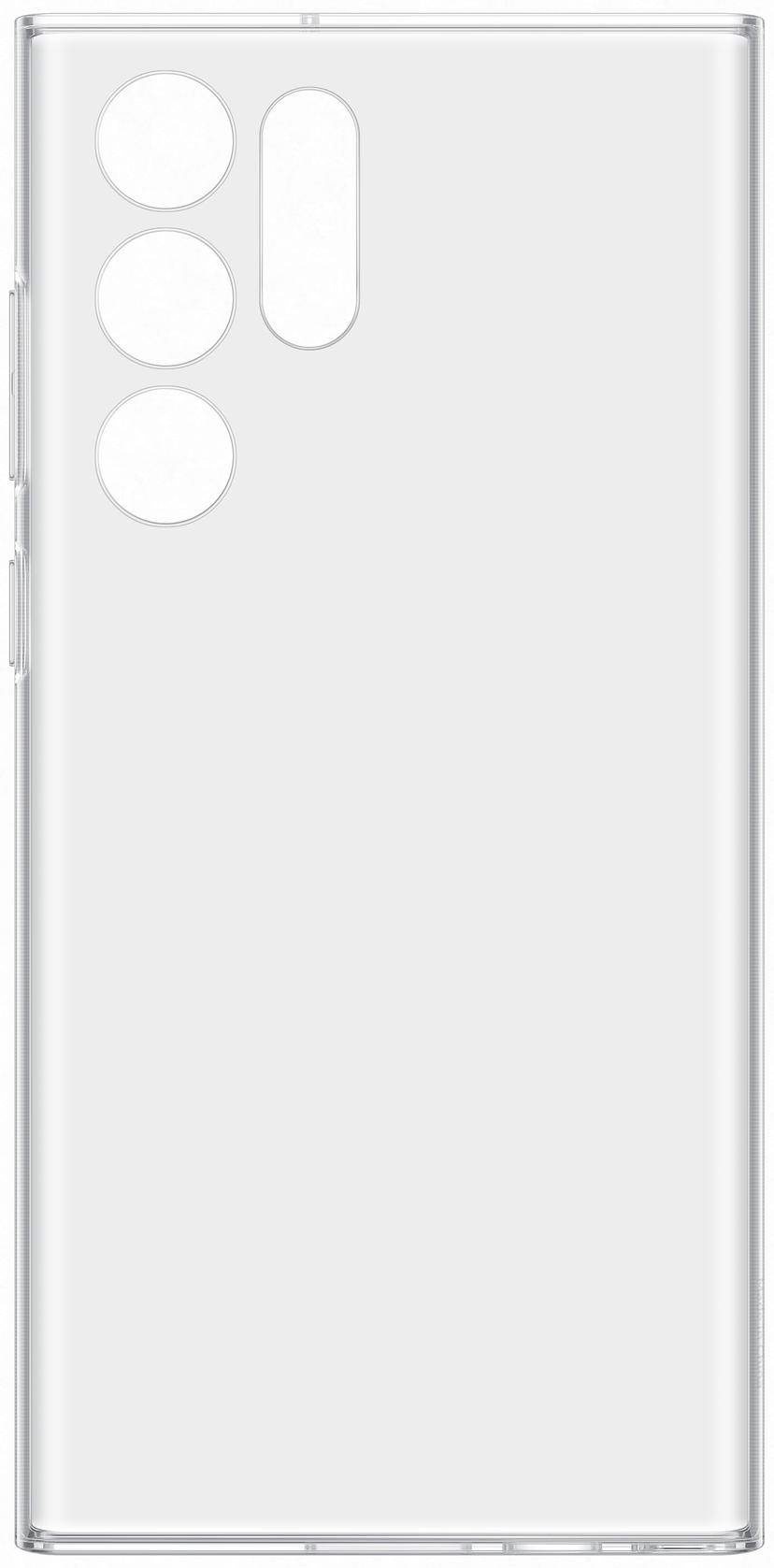 Samsung Clear Cover Samsung Galaxy S22 Ultra Läpinäkyvä