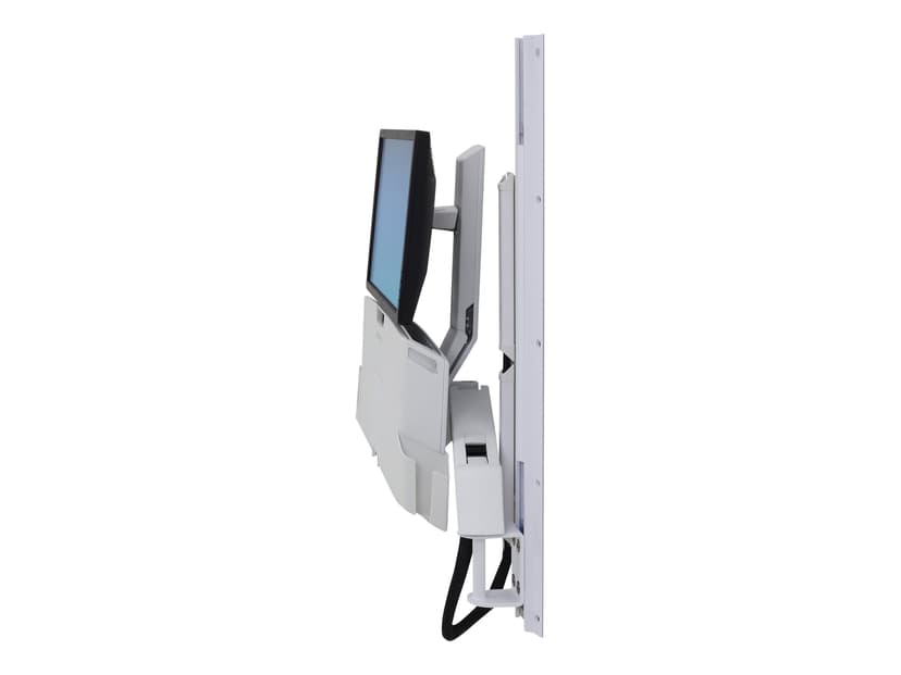 Ergotron StyleView Sit-Stand Combo System Worksurface Bright White