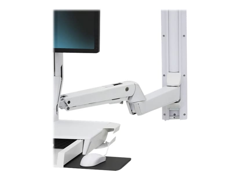 Ergotron StyleView Sit-Stand Combo Extender Bright White