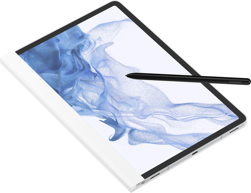 Samsung Note View Cover Samsung Galaxy TAB S7, Samsung Galaxy Tab S8 Valkoinen