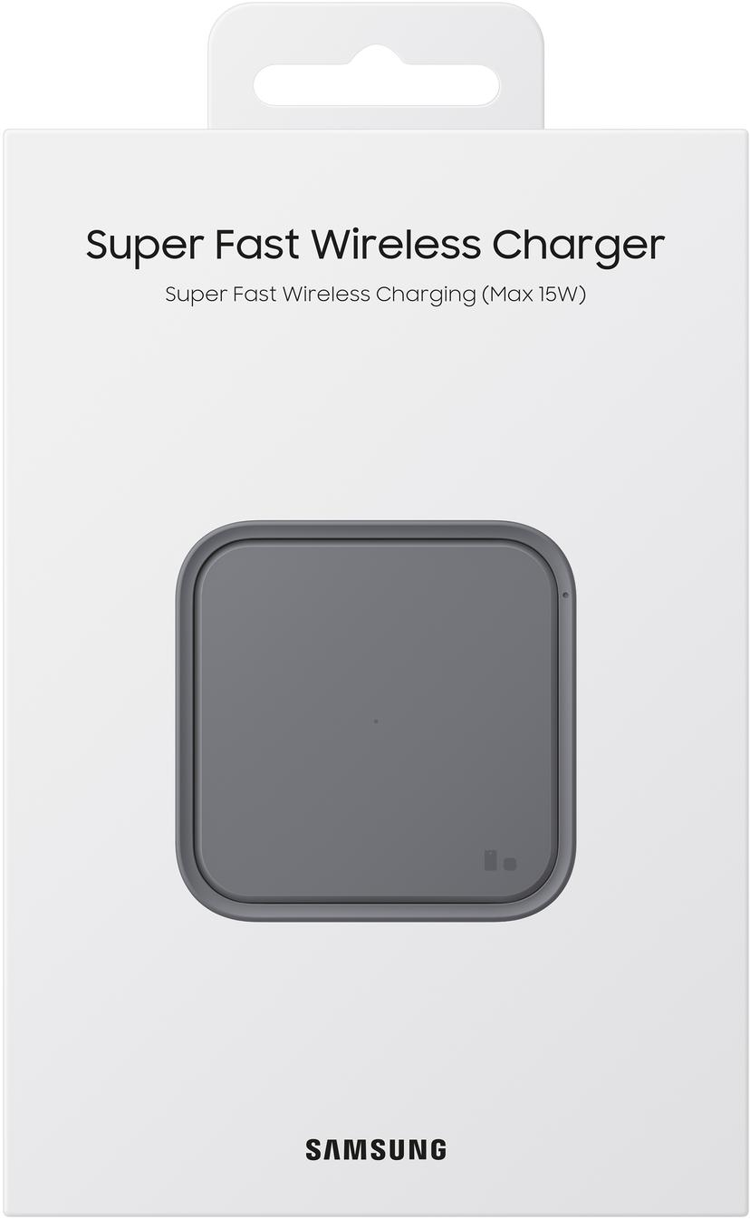 Samsung EP-P2400 Super Fast Wireless Charger 15W Tummanharmaa