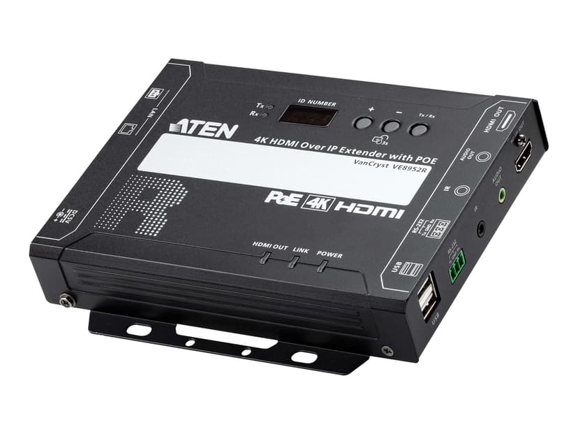 Aten 4K HDMI over IP receiver with PoE