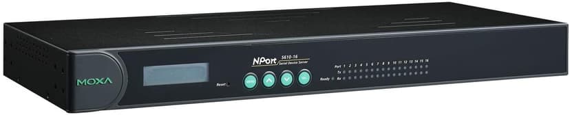 Moxa Nport 5610-16 16-Port Device Server 10/100 Rs-232 Rj45