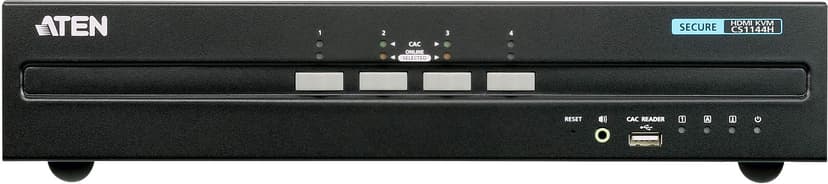 Aten 4-ports sikker KVM-switch med USB HDMI Dual Display (PSS PP v3.0-kompatibel)