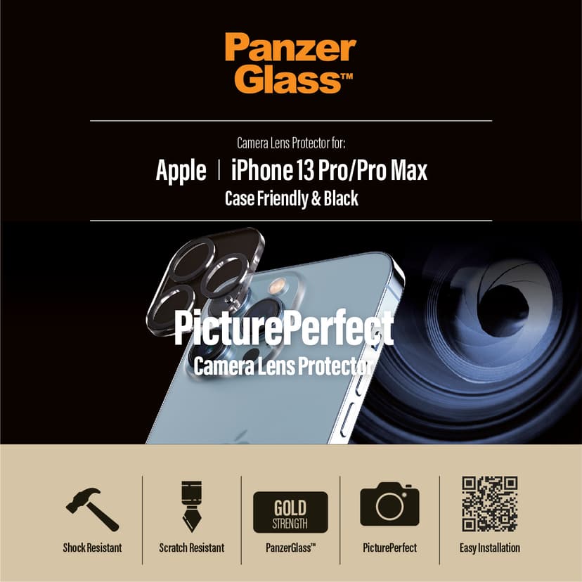 Panzerglass PicturePerfect Camera Lens Protector for iPhone 13 Pro/iPhone 13 Pro Max