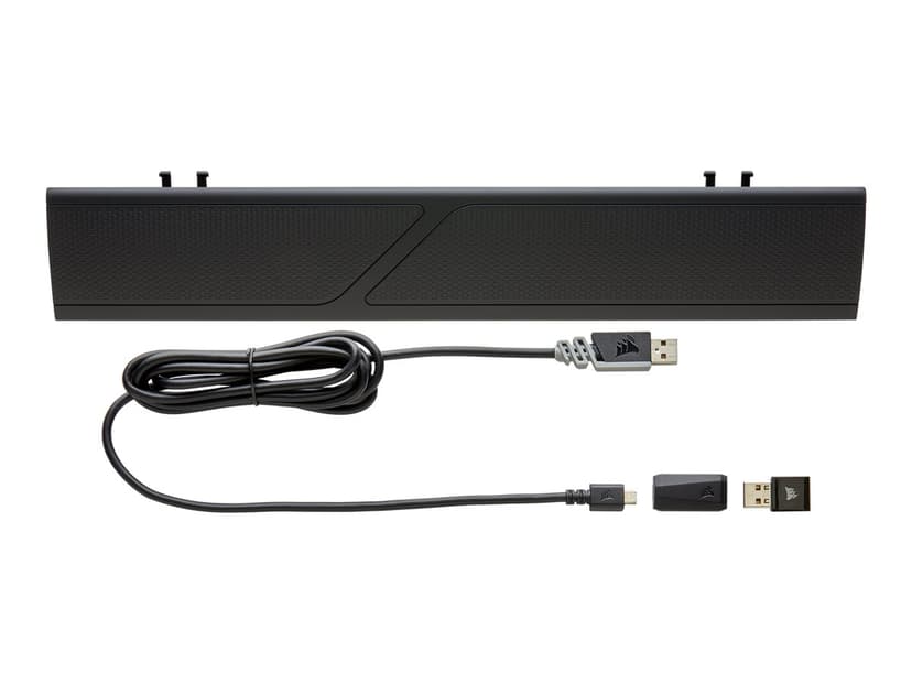 Corsair Gaming K63 Wireless Kabelansluten, Trådlös Nordisk Svart Tangentbord