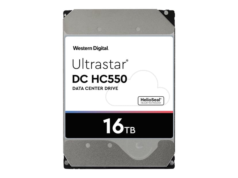 WD Ultrastar DC HC550 3.5" 7200r/min Serial ATA III 16000GB HDD