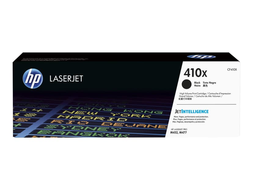 HP Toner Svart 410X 6.5K - CF410X