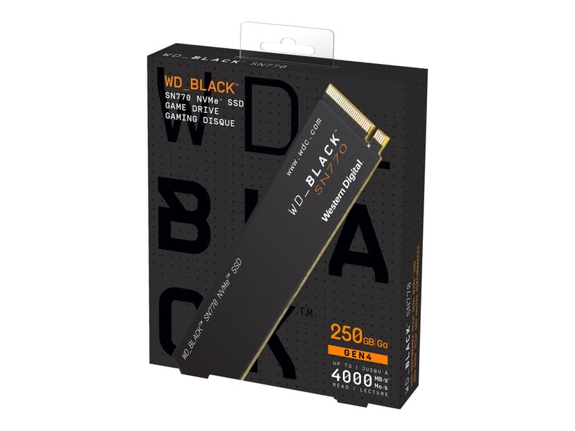 WD Black SN700 250GB M.2 PCI Express 4.0