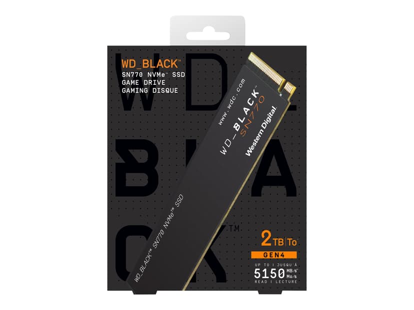 WD Black SN770 500GB SSD M.2 PCIe 4.0