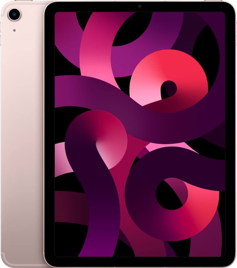 Apple iPad Air, 5. sukupolvi (2022) Wi-Fi + Cellular 10.9" M1 256GB 8GB Vaaleanpunainen