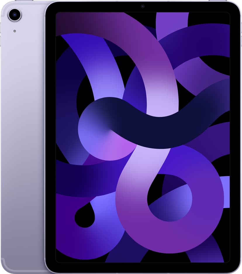 Apple iPad Air, 5. sukupolvi (2022) Wi-Fi + Cellular 10.9" M1 64GB 8GB Violetti