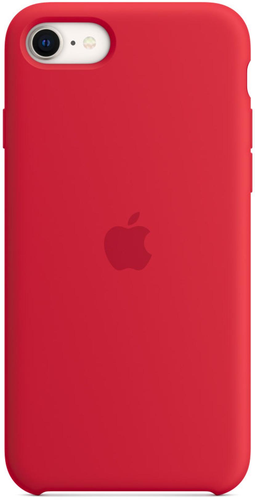 Apple Silicone Case iPhone 7, iPhone 8, iPhone SE (2020), iPhone SE (2022) Punainen