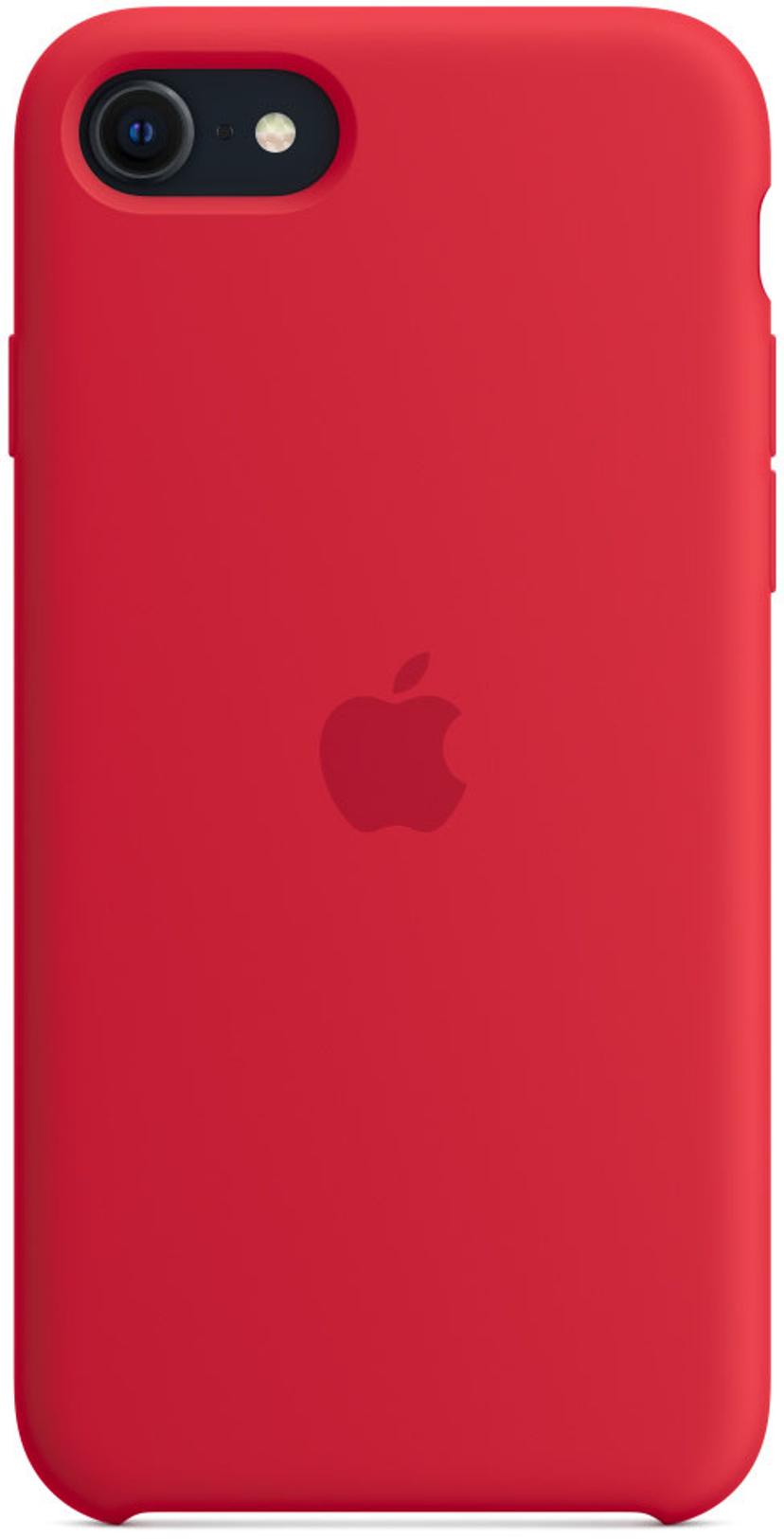 Apple Silicone Case iPhone 7, iPhone 8, iPhone SE (2020), iPhone SE (2022) Punainen