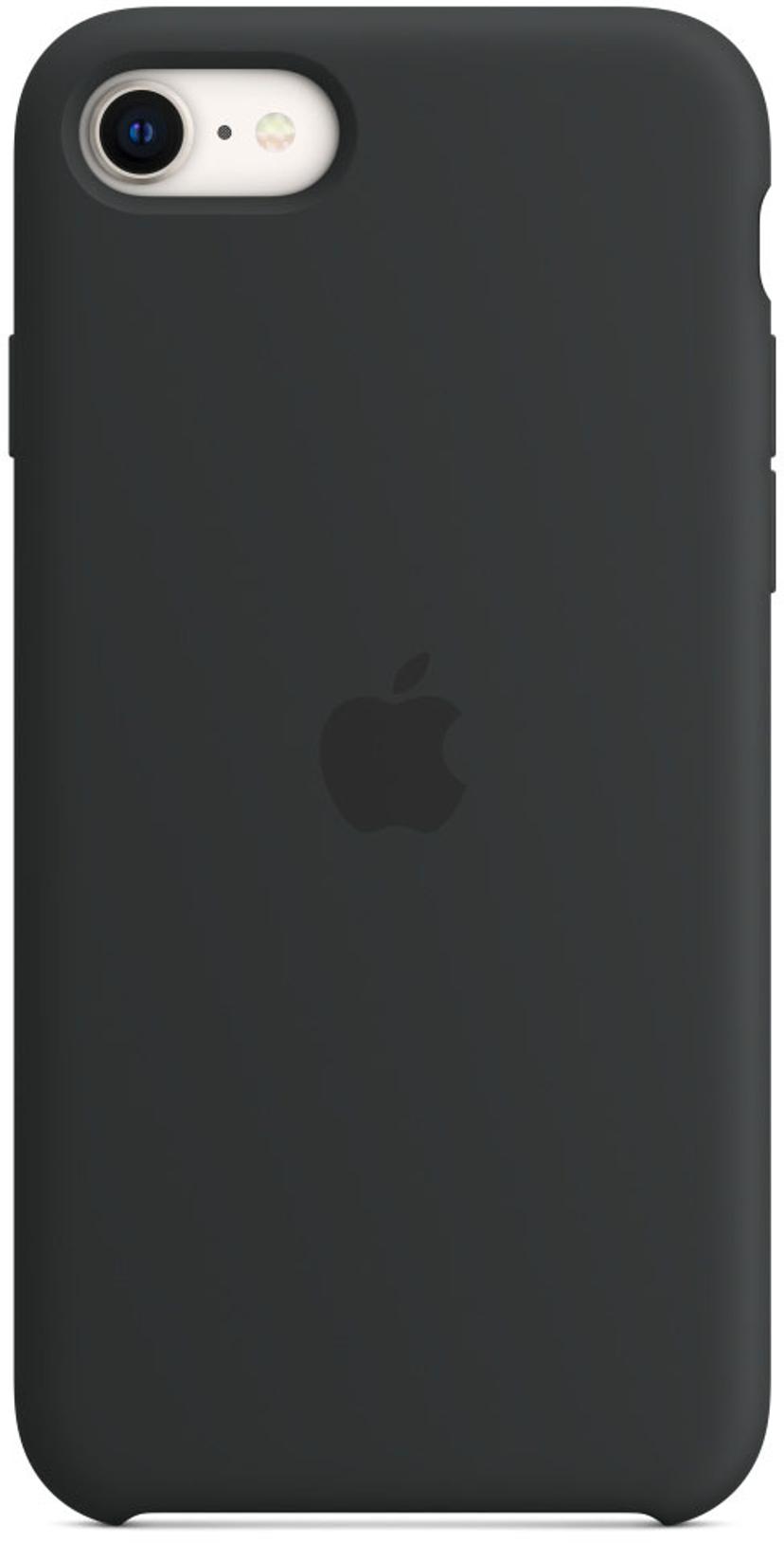 Apple Silicone Case iPhone 7, iPhone 8, iPhone SE (2020), iPhone SE (2022) Keskiyö