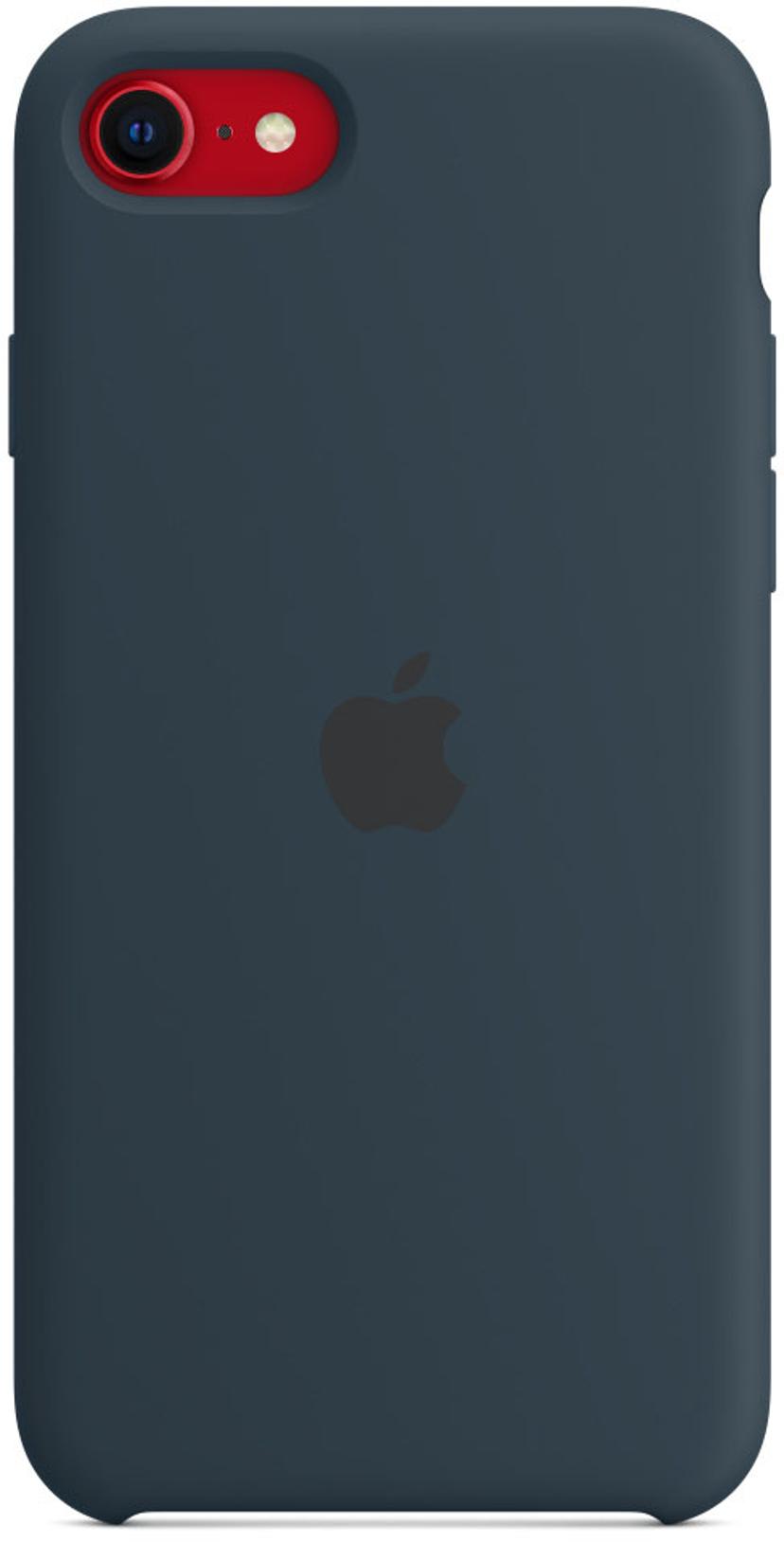 Apple Silicone Case iPhone 7, iPhone 8, iPhone SE (2020), iPhone SE (2022) Syvänmerensininen