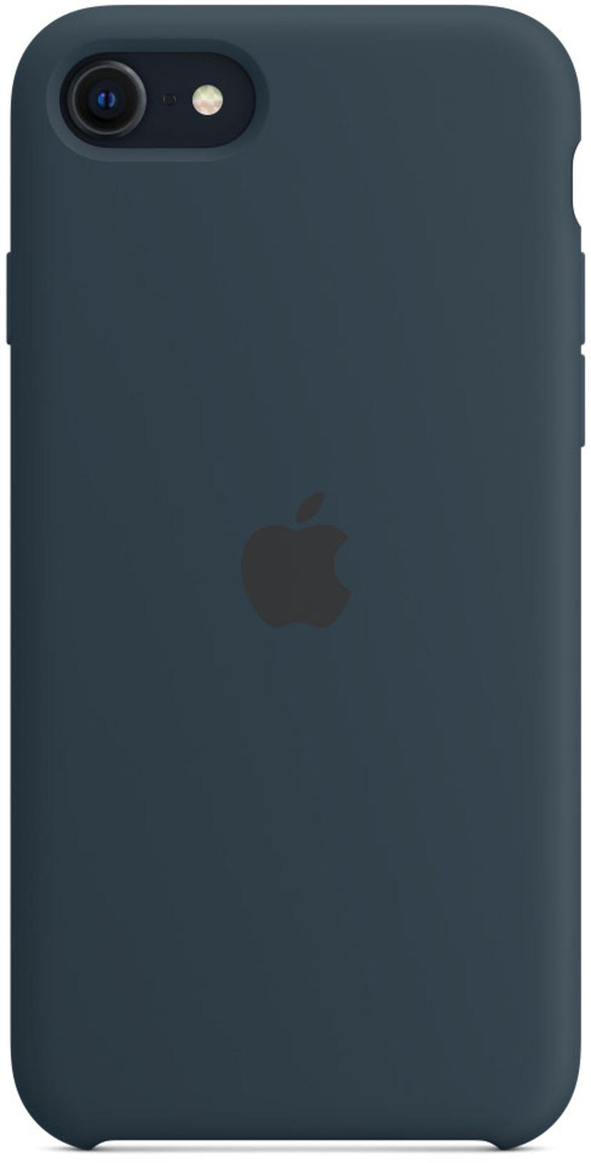 Apple Silicone Case iPhone 7, iPhone 8, iPhone SE (2020), iPhone SE (2022) Syvänmerensininen