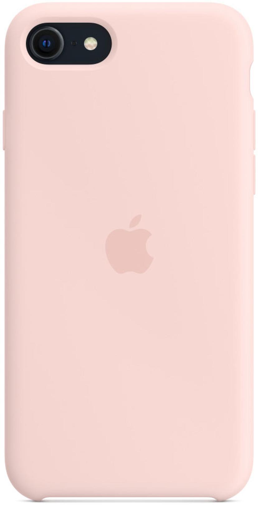 Apple Silicone Case iPhone 7/8/SE (2020)/SE (2022) Vaaleanpunainen