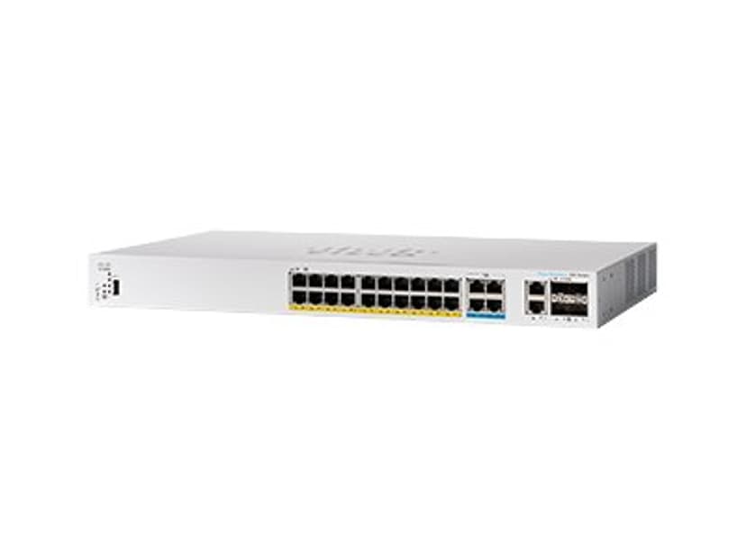 Cisco CBS350 20G 4x2.5G 2SFP+ Managed Switch