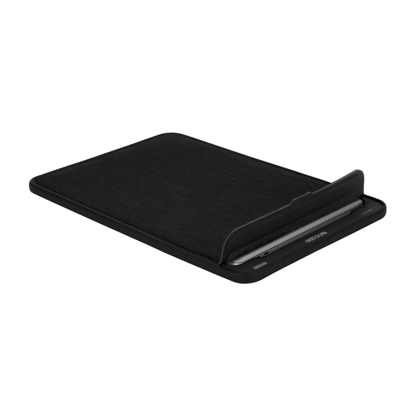 Incase Facet Sleeve Twill MacBook Pro 16 16" Kierrätetty polyesteri Musta