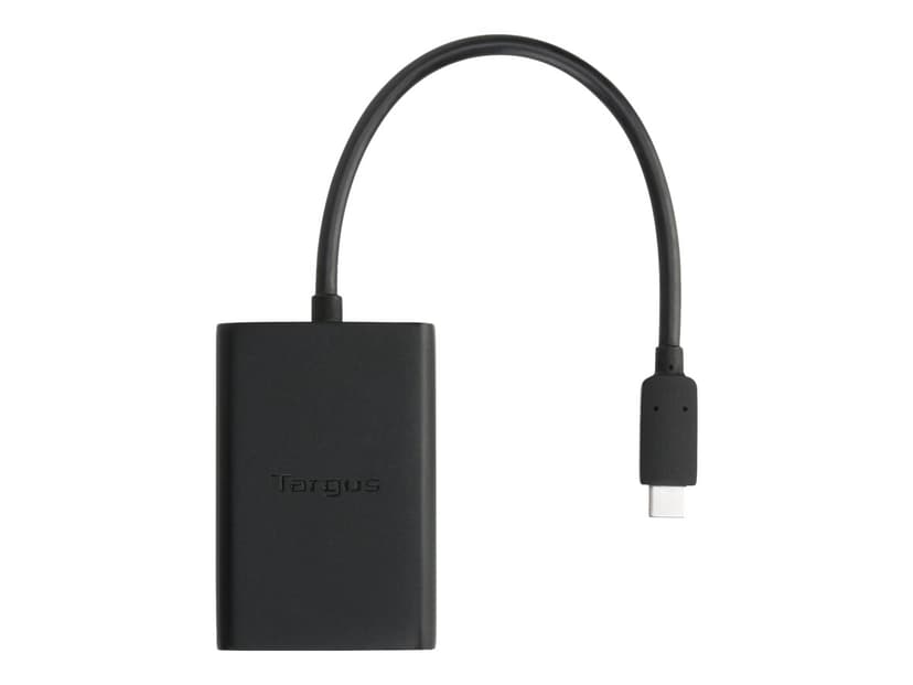 Targus USB-C Multiplexer Adapter 4-stifts USB typ A, Ström, likströmsuttag Hona 24 pin USB-C Hane