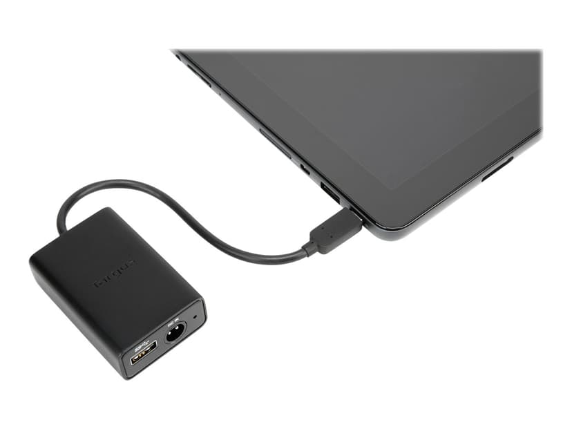 Targus USB-C Multiplexer Adapter 4-stifts USB typ A, Ström, likströmsuttag Hona 24 pin USB-C Hane
