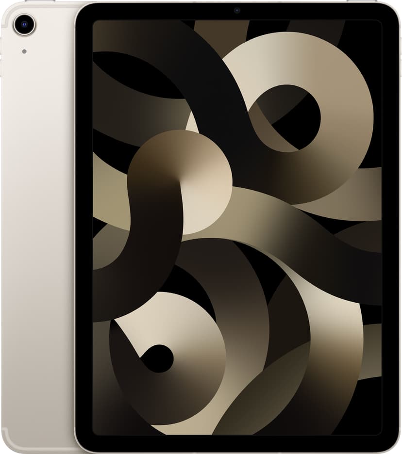 Apple iPad Air, 5. sukupolvi (2022) Wi-Fi + Cellular 10.9" 256GB Beige