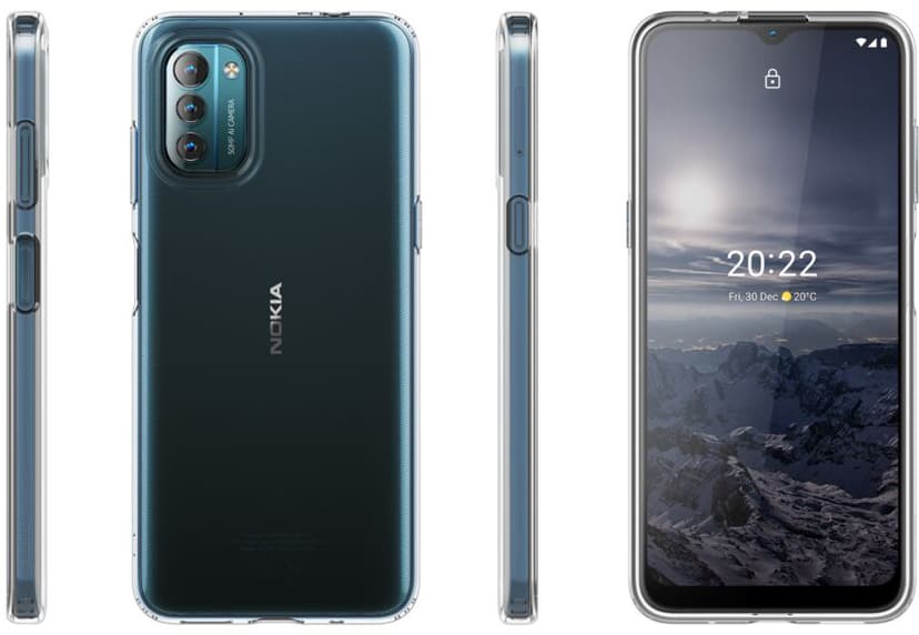 Nokia Recycled Clear Case Nokia G11, Nokia G21 Kirkas
