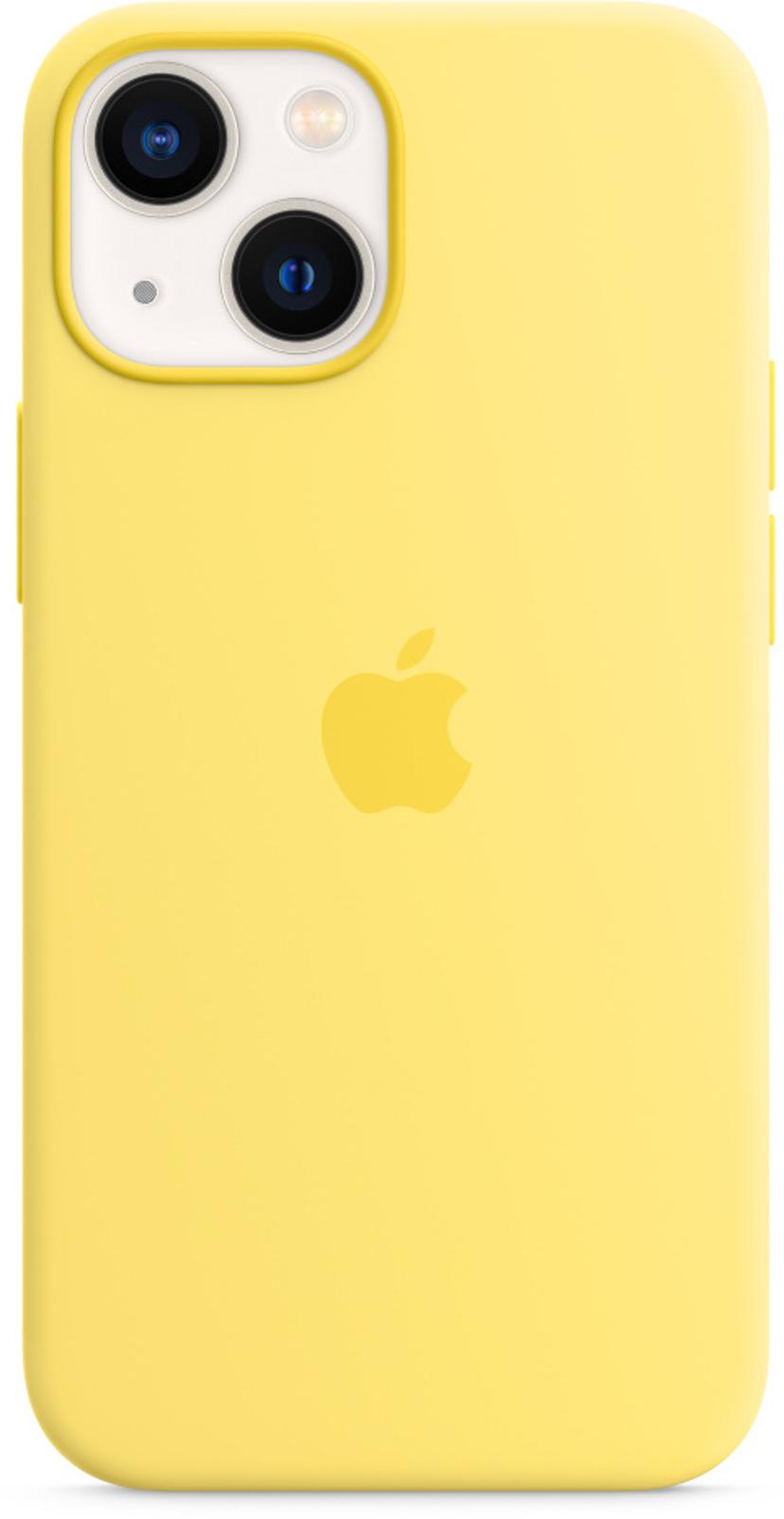 Apple Silicone Case With Magsafe iPhone 13 Mini Lemon Zest