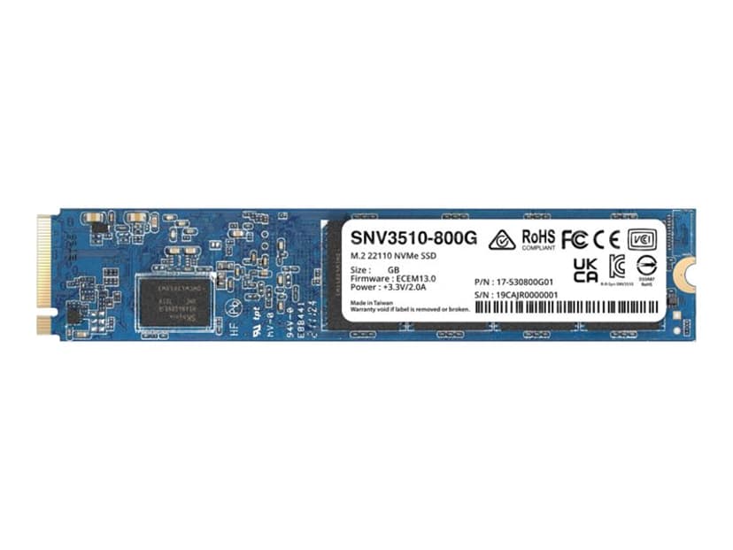Synology SNV3510-800G 800GB M.2 PCI Express 3.0