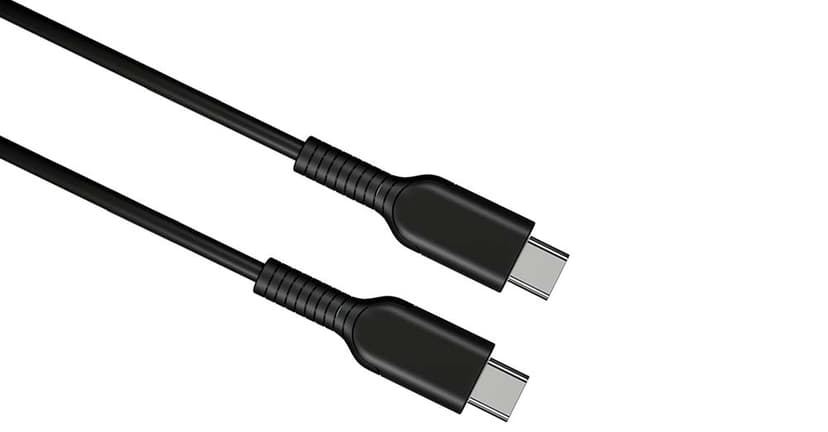 Prokord USB 2.0 Type C Male - Type C Male 1M Black 1m Musta