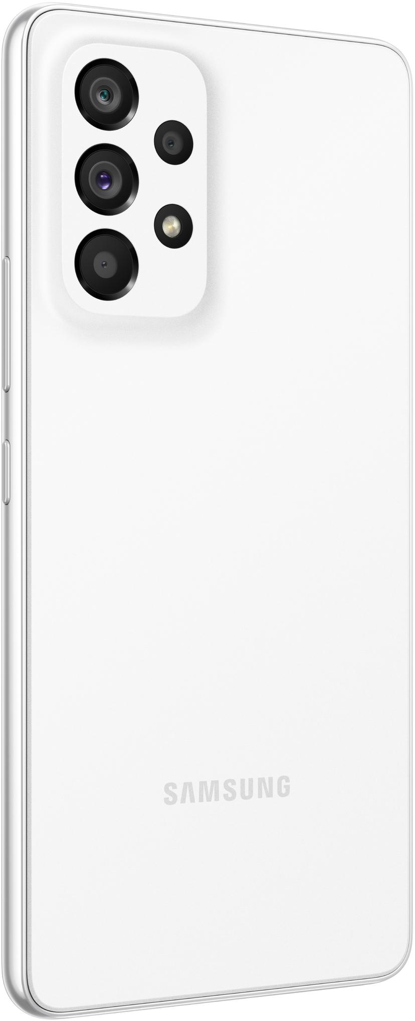 Samsung Galaxy A53 5G 128GB Kaksois-SIM Valkoinen