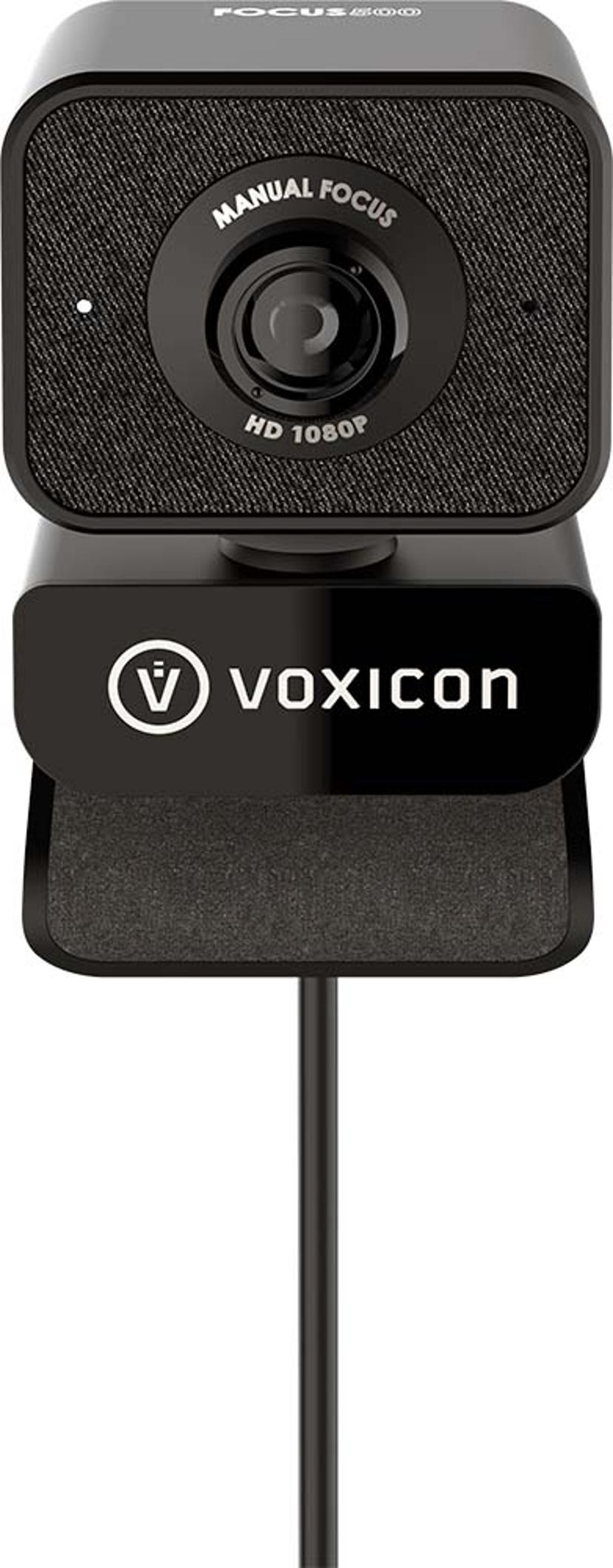 Voxicon Webcam 1080P Pro USB Verkkokamera Musta