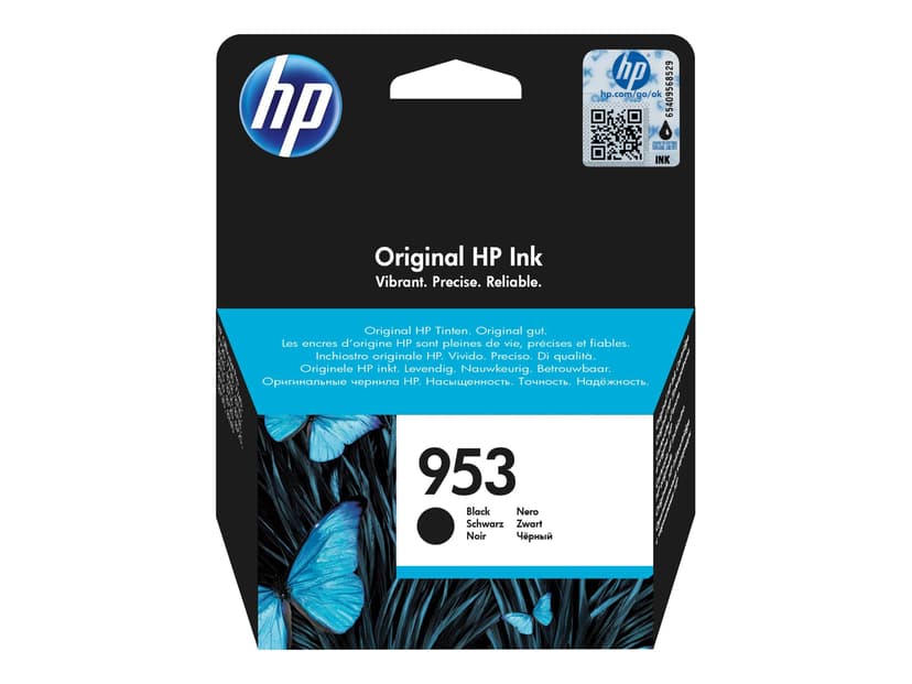 HP Muste Musta 953 1K - OfficeJet Pro 8710/8720/8730/8740