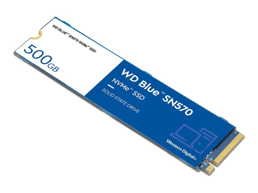 WD Blue SN570 SSD-levy 500GB M.2 2280 PCI Express 3.0 x4 (NVMe)