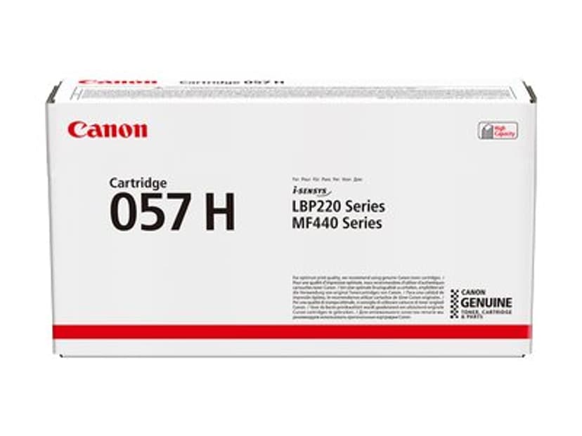 Canon Toner Svart 057 høy kapasitet 10K