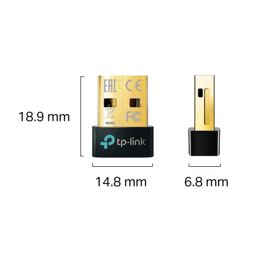TP-Link Bluetooth 5.0 Nano USB Adapter Musta