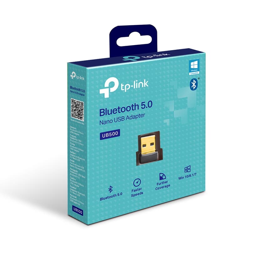 TP-Link Bluetooth 5.0 Nano USB Adapter Svart