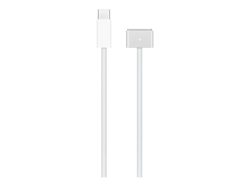 Apple USB-C till MagSafe 3-kabel (2 m) Silver 2m 24 pin USB-C Hane Apple MagSafe 3 Hane