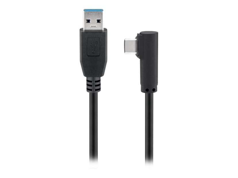 Microconnect - USB-kaapeli 0.5m USB A USB C Musta