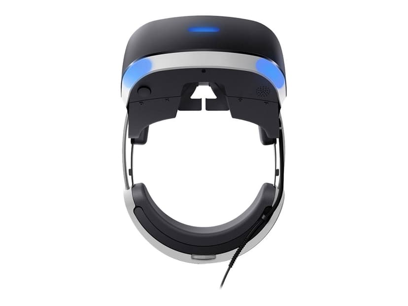 Sony Playstation VR Bundle Ink. Kamera + VR Worlds Musta, Valkoinen
