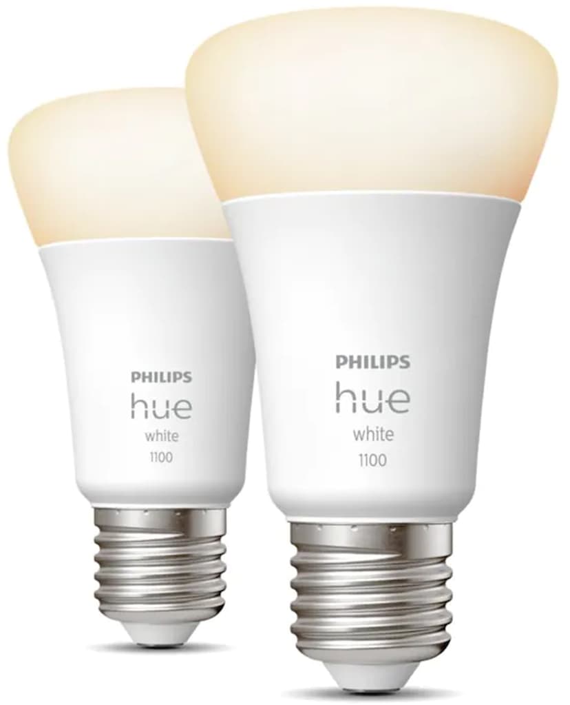 Philips Hue White A60 E27 2-Pack